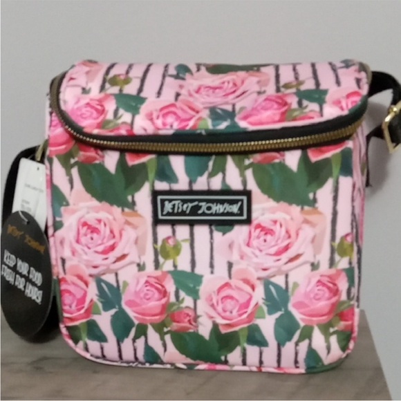 Betsey Johnson Handbags - Betsey Johnson Insulated Cube Lunch Tote NWT